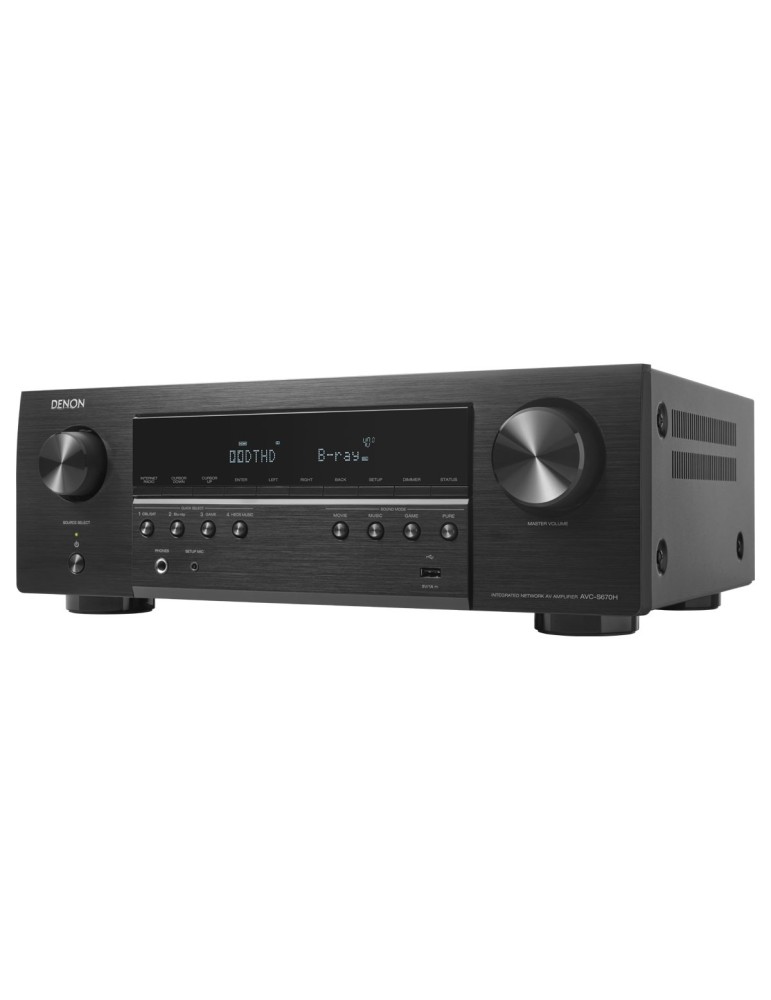 DENON AVR-S670H | 8K AV přijímač s Dolby TrueHD a HEOS