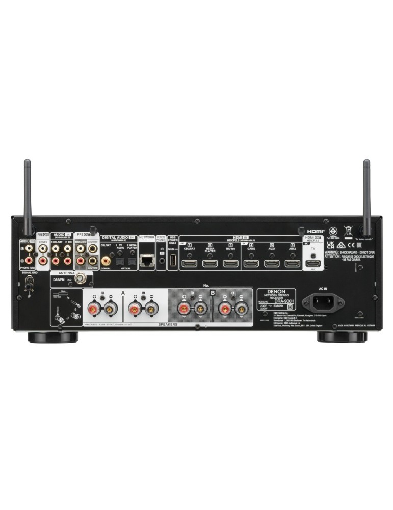 DENON DRA-900H Stereo přijímač | 8K HDMI | HEOS® | DAB+