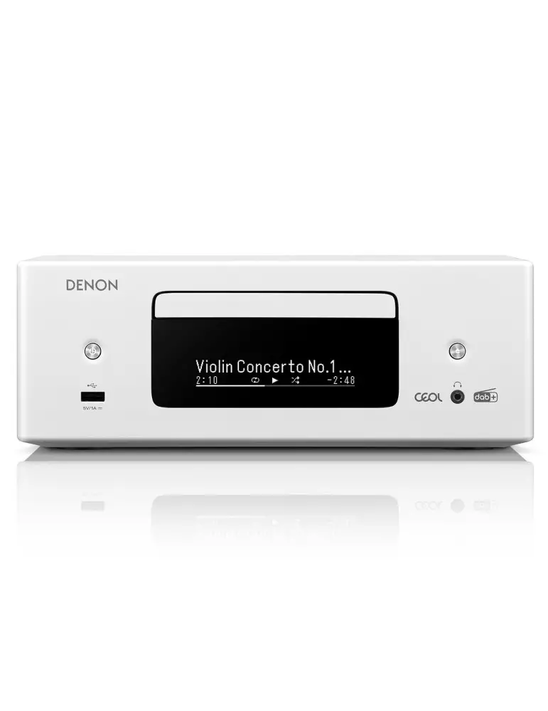 DENON RCD-N12 DAB | Stereo přijímač s CD | Elegantní design