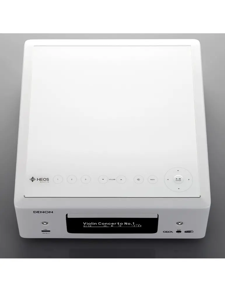DENON RCD-N12 DAB | Stereo přijímač s CD | Elegantní design