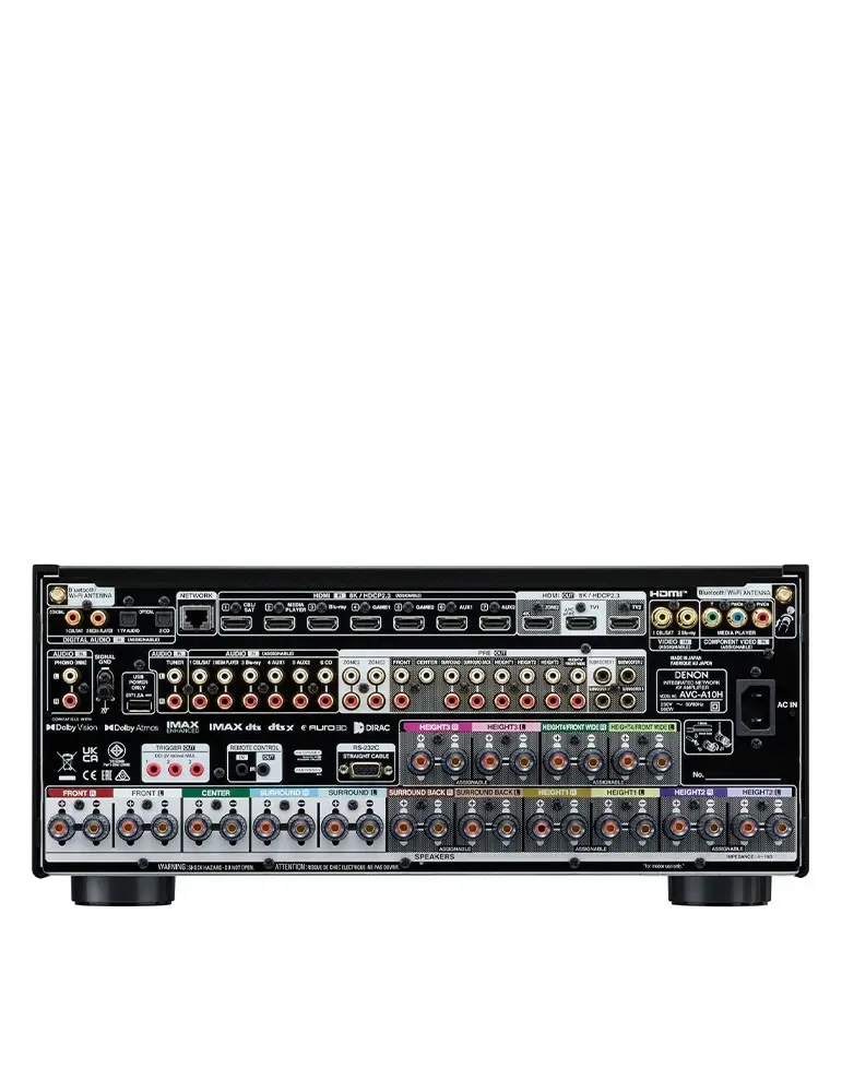DENON AVC-A10H | 13.4 kanálový 8K AV zesilovač | Výkon