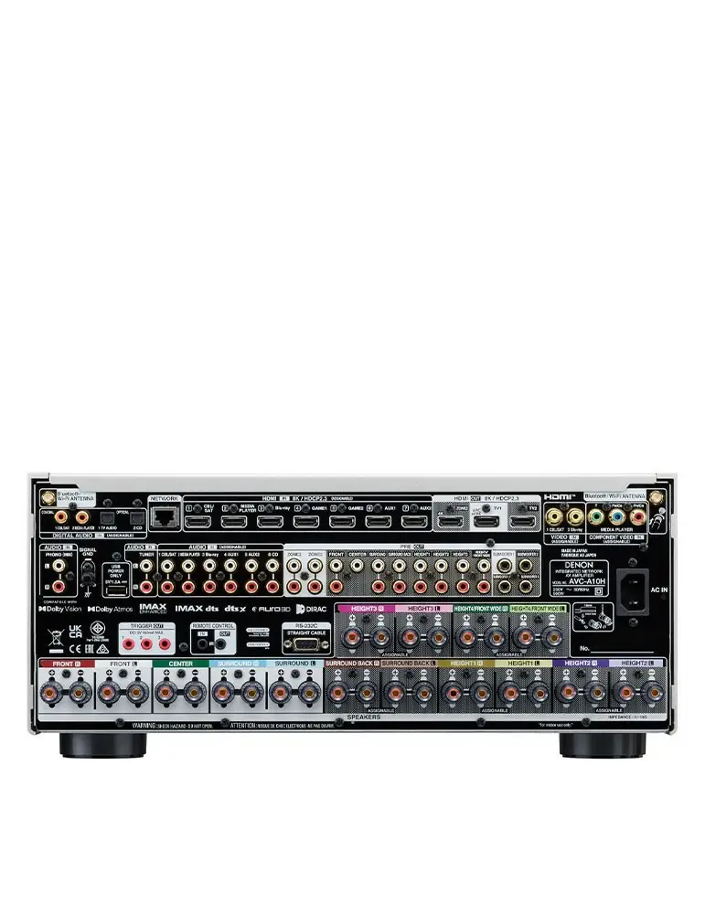 DENON AVC-A10H | 13.4 kanálový 8K AV zesilovač | Výkon