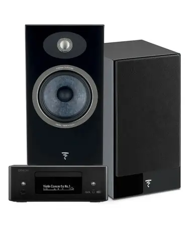 Stereo sada DENON RCD-N12 DAB | CD, HDMI ARC, FOCAL THEVA
