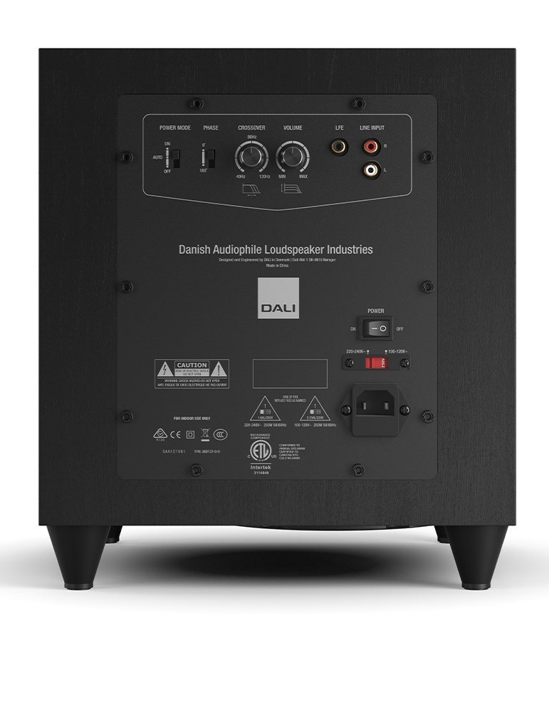 Aktivní subwoofer DALI SUB C-8 D | Silný basový výkon