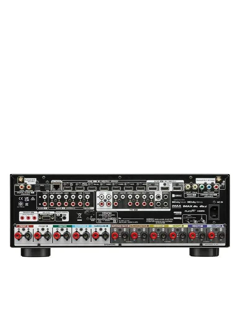 Přijímač domácího kina 9.4 s 8K | DENON AVC-X4800H