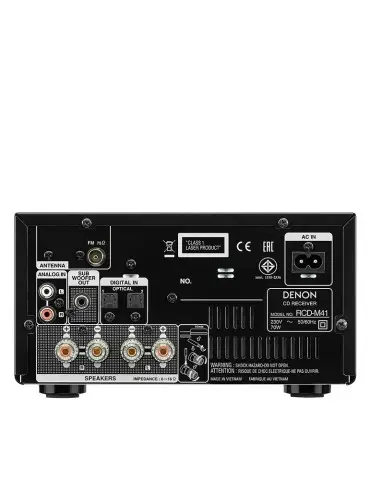 Stereo přijímač s CD RCD-M41 DAB+ | Bluetooth | DENON 2
