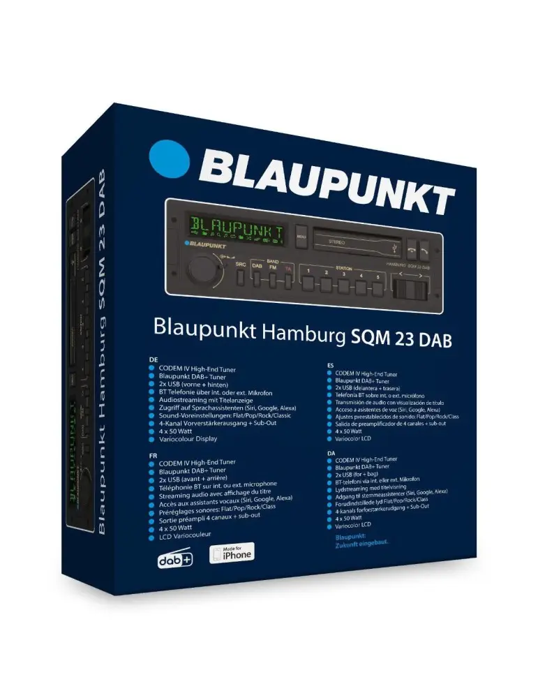 BLAUPUNKT Hamburg SQM 23 DAB Autorádio