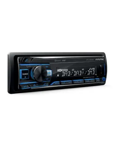 ALPINE UTE-204DAB Digitální přijímač s DAB a Bluetooth