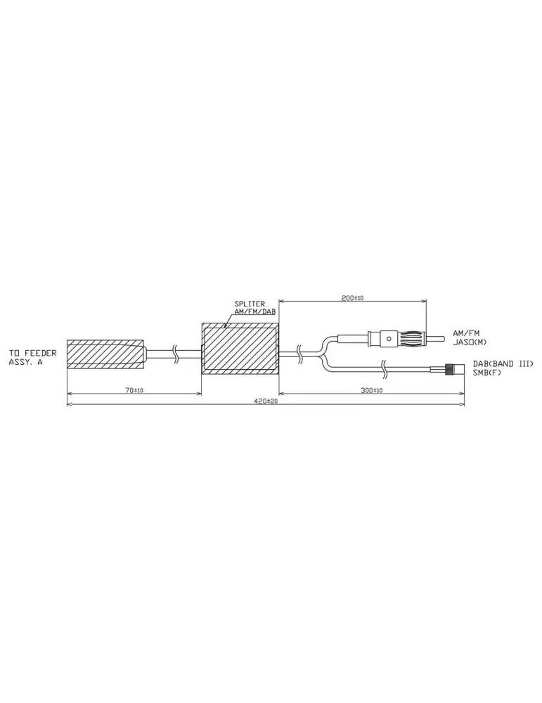 BLAUPUNKT Club T48 DAB Anténa