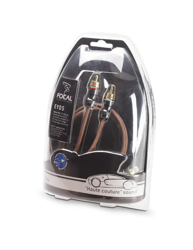 FOCAL CAR EY 05 Kabel RCA typu Y