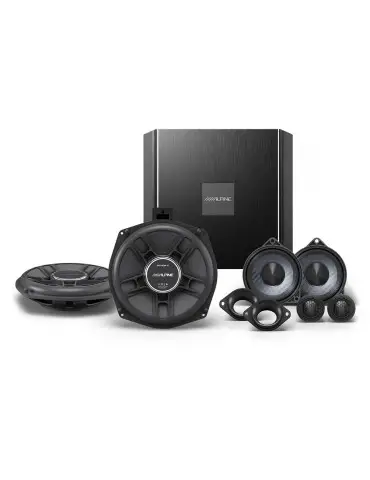 ALPINE SPC-2045ABMW-HR Zvukový systém pro BMW řady F a G (2018–2024) s modulem rádiového zesilovače (RAM)