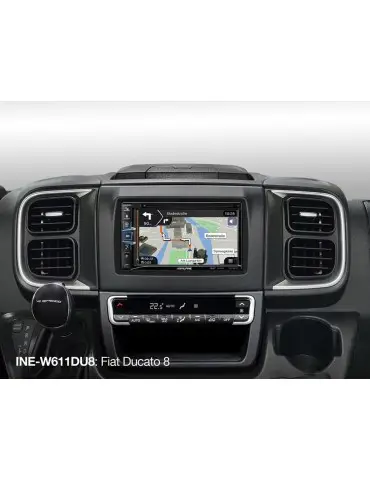 Pokročilá navigační stanice pro Fiat Ducato 8 INE-W611DU8 SET