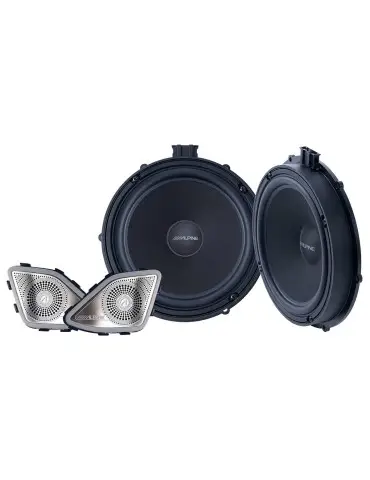 ALPINE SPC-108T6-2 Dvoupásmová sada reproduktorů 8" / 20 cm pro Volkswagen T6