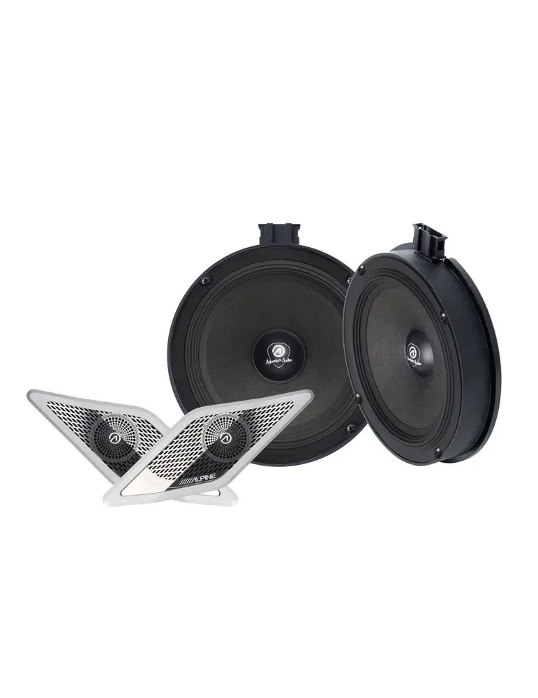 ALPINE SPC-106CRA2-2 Sada 2pásmových reproduktorů 6½" / 16,5 cm pro Volkswagen Crafter 2 a MAN TGE