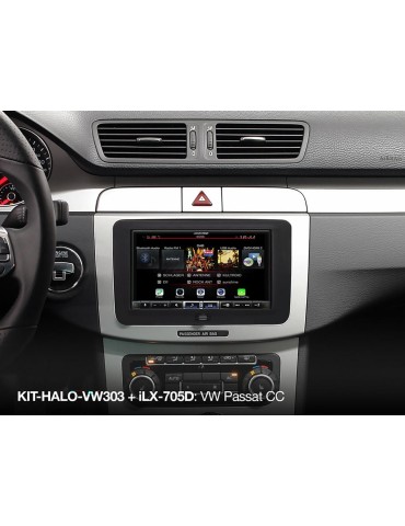 ALPINE KIT-HALO-VW303 Instalační sada 1DIN Alpine Halo a 2DIN s rozhraním CAN to UART pro platformy VW (MIB-PQ - Seat, Škoda a V 2