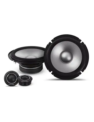 ALPINE S2-S65C Sada 2pásmových reproduktorů 6½" / 16,5 cm