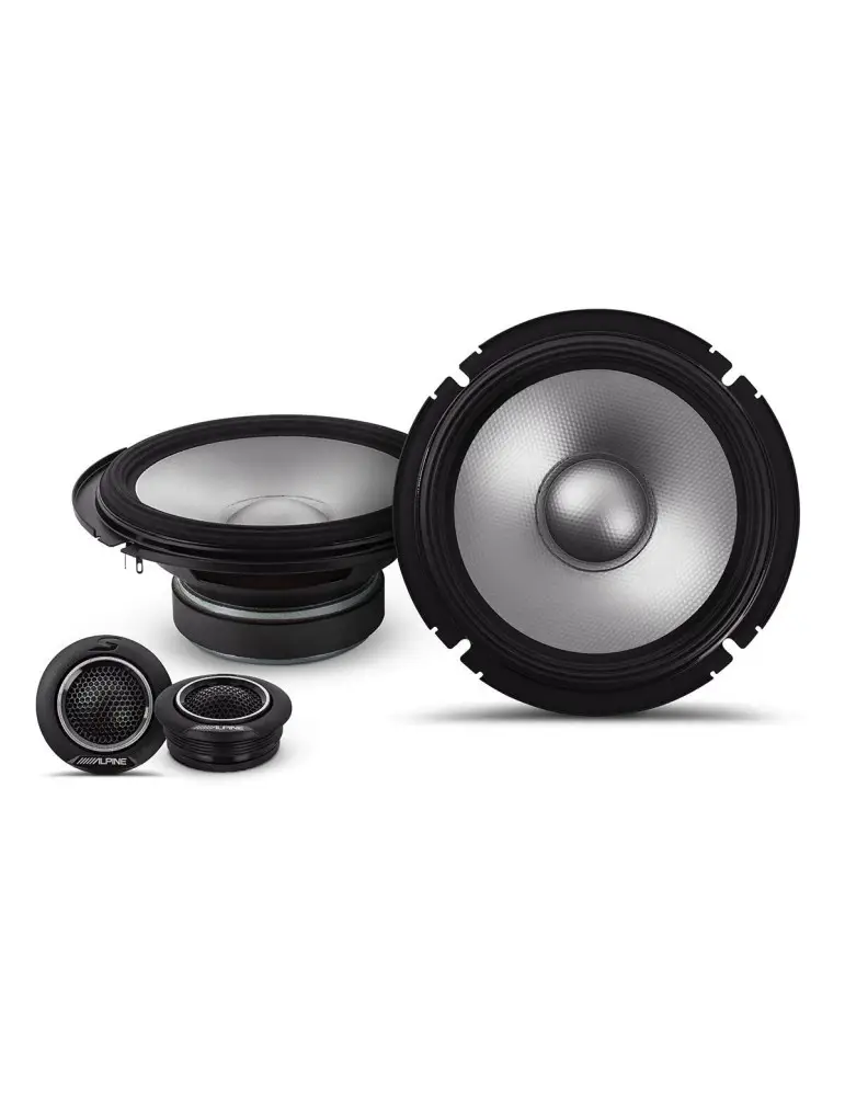 ALPINE S2-S65C Sada 2pásmových reproduktorů 6½" / 16,5 cm