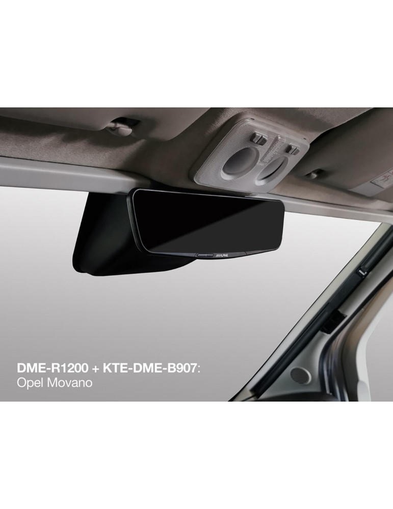 ALPINE KTE-DME-BSTEL Instalační sada pro montáž digitálního zrcátka DME-R1200 do vozů Fiat Ducato, Citroën Jumper, Peugeot Boxer