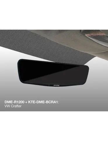 ALPINE KTE-DME-BCRA1 Sada pro montáž digitálního zrcátka DME-R1200 do vozidel VW Crafter, MAN TGE nebo VW T5 2