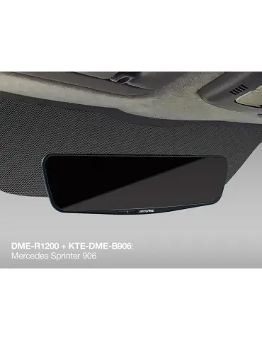 ALPINE KTE-DME-B906 Sada pro montáž digitálního zrcátka DME-R1200 do vozidla Mercedes Sprinter W906 2