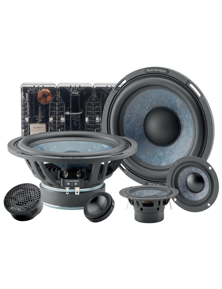 FOCAL CAR 165 SF3 Sada třípásmových reproduktorů 6½" / 16,5 cm